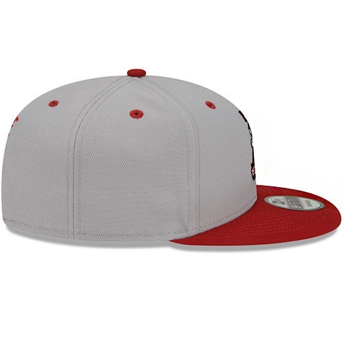 New Era Alabama Crimson Tide Snapback Hat NCAA Gray Burgundy 2 Tone Color Cap