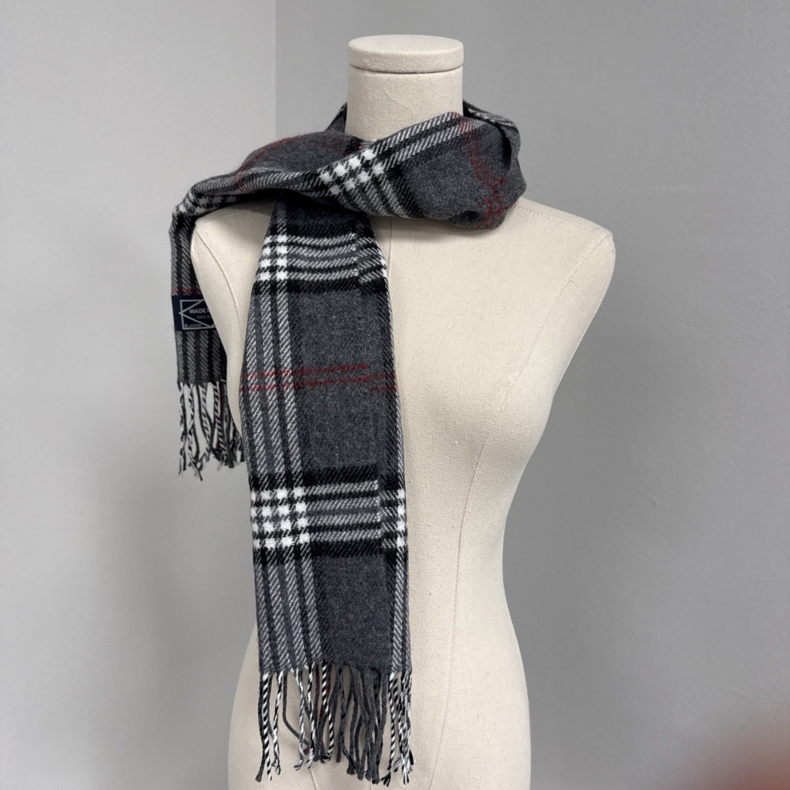 New Soft & Warm Cashmere Feel Scarf, Winter Scarf For Men And Women