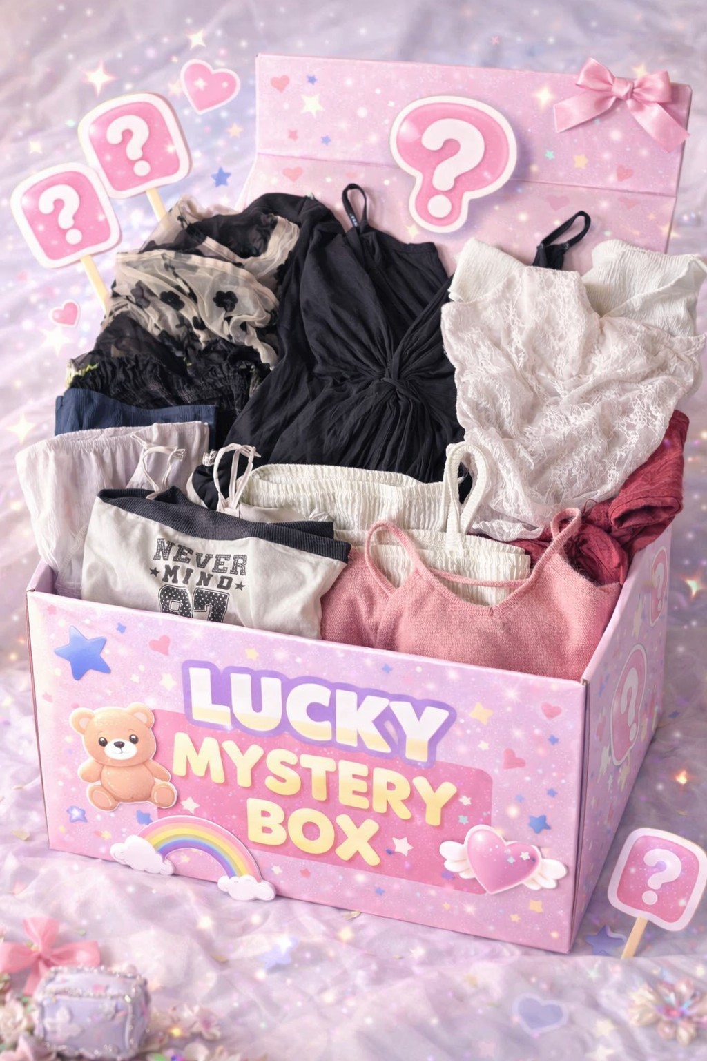 (Mystery Box) Mystery Box of Cute Cafe – Style Women’s Fashion