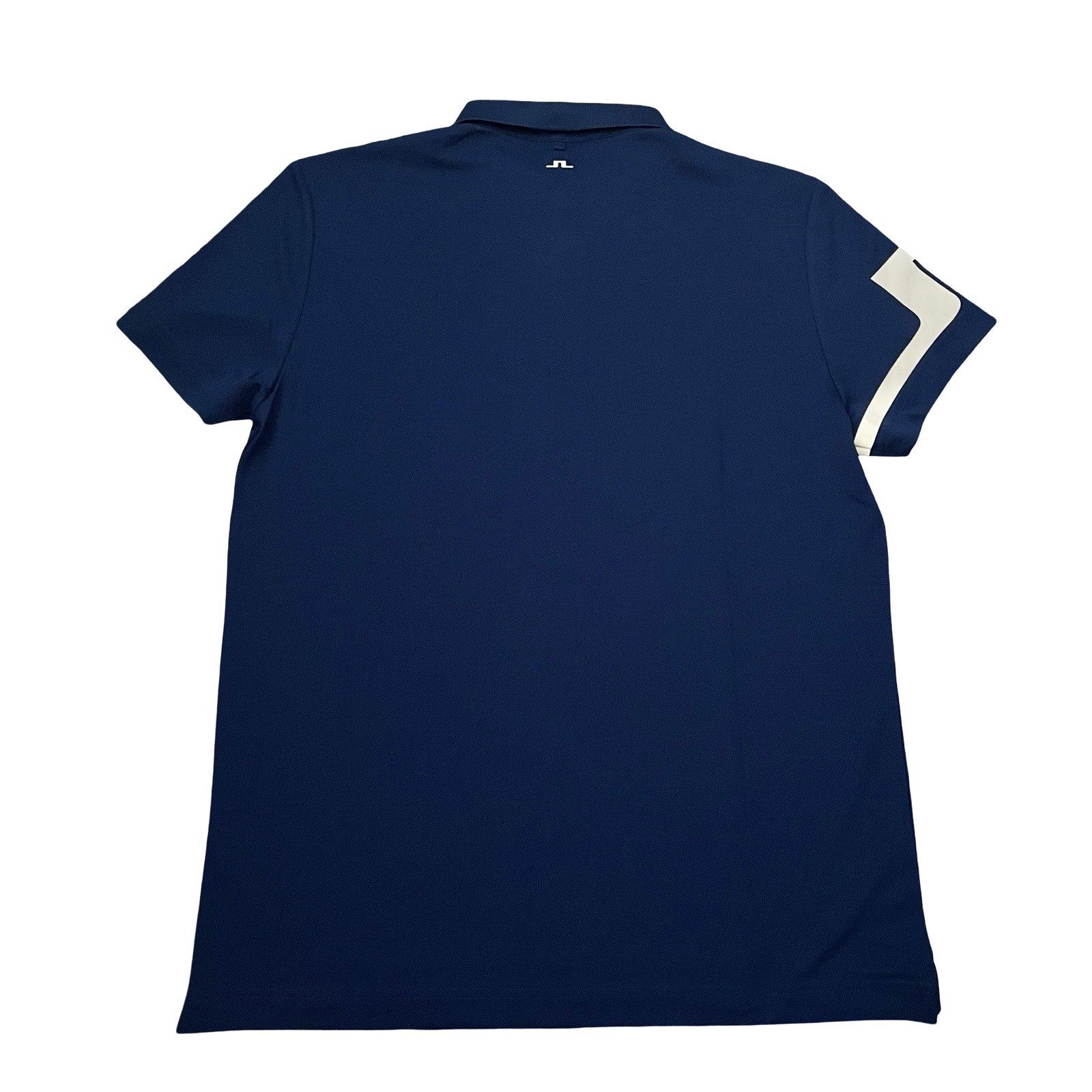 J Lindeberg Hedge Polo Shirt Mens Regular Fit Size Large Estate Blue