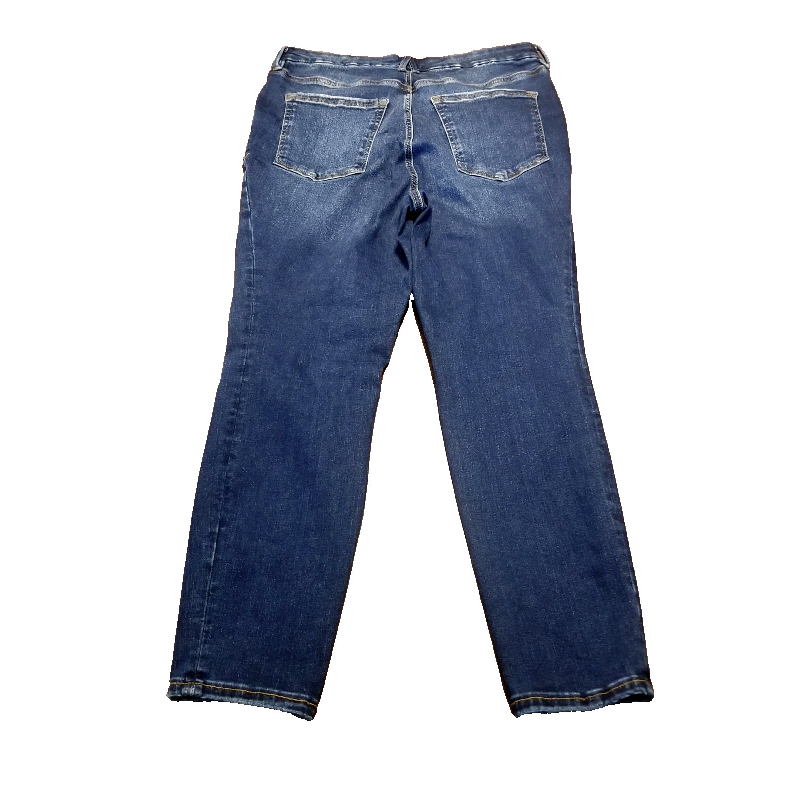 Good American Always Fits Jeans Women’s Size 14-18 Blue Stretch Denim (34×28)