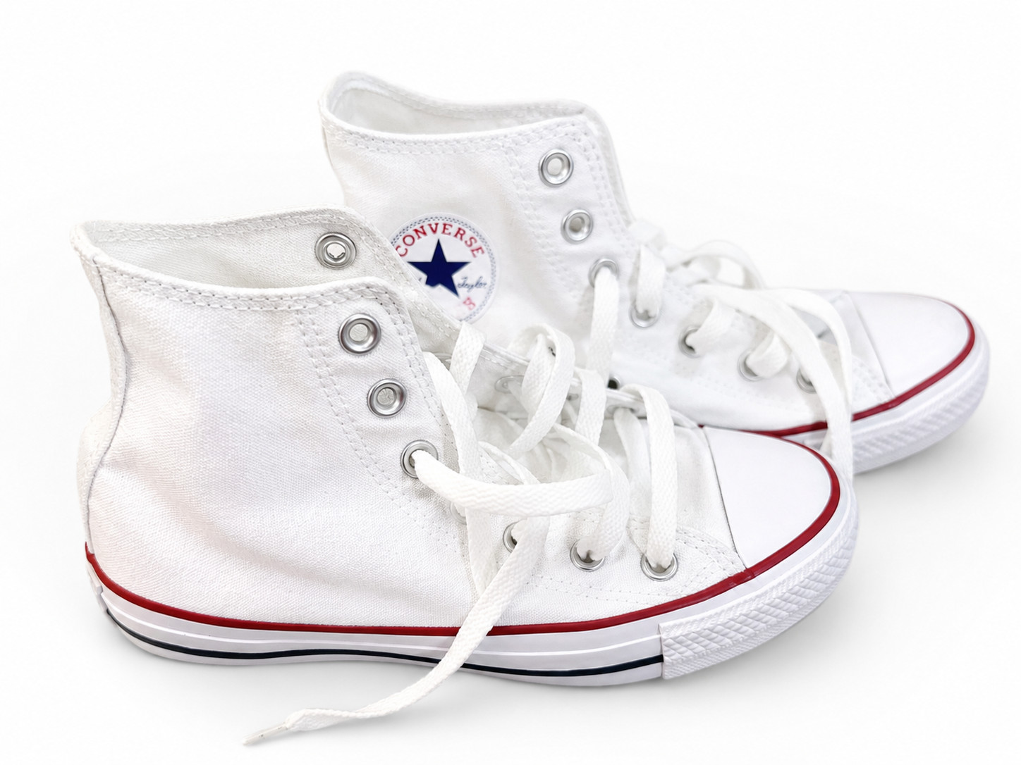 Converse All Star High Top White Size Men’s 4/Women’s 6- New. Never Used
