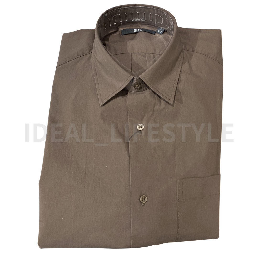 UNIQLO :C Broadcloth Shirt S-4XL Oversized Long-Sleeve Cotton Men 482453 NWT