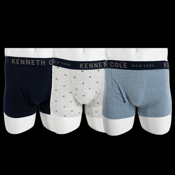 3-Pack: Kenneth Cole New York Cotton Stretch Trunk