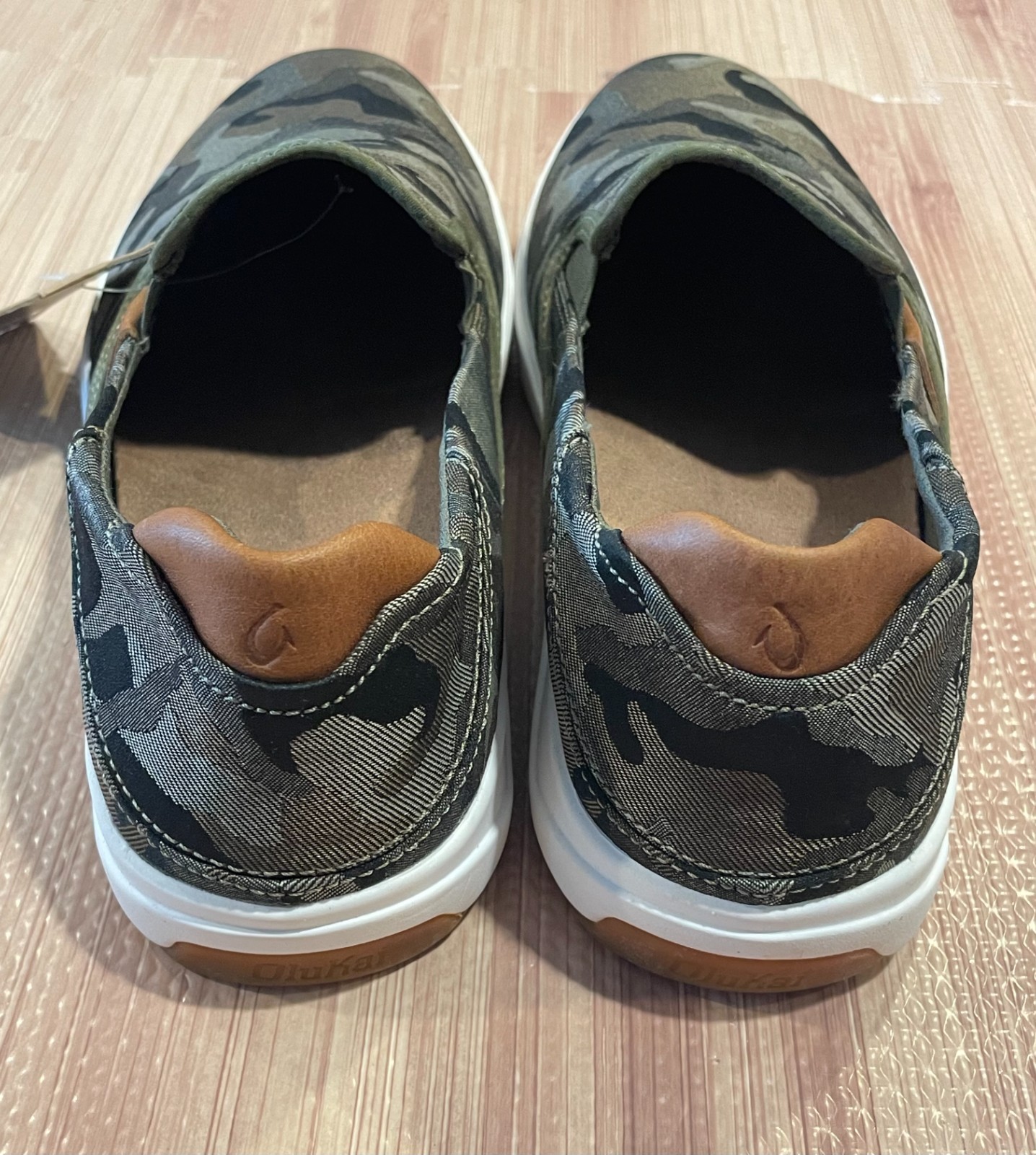 NEW Olukai Lae’Ahi Pa’i Men’s Camo Slip-On Shoes (MSRP:$130)
