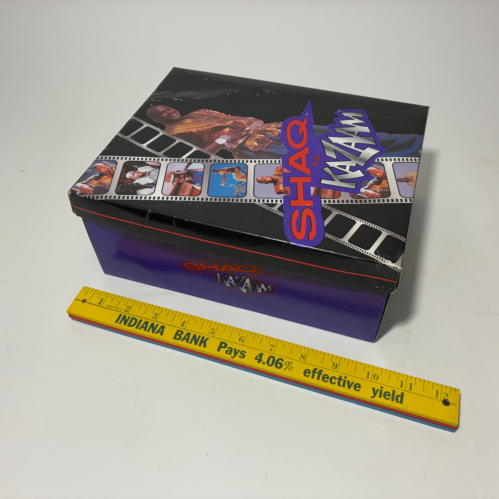 Shaq as Kazaam Show Box – 1996 KidsNATION – EMPTY BOX – no shoes
