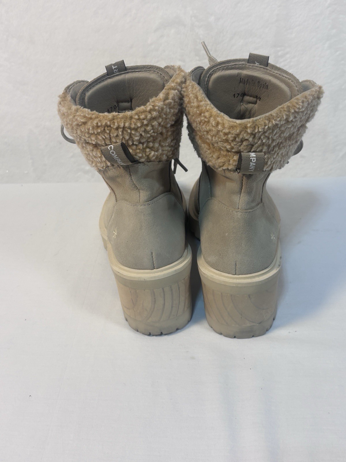 THE ART COMPANY 1702 Lux Suede Brugge Boots Women MADE IN SPAIN EU38 US 7.5