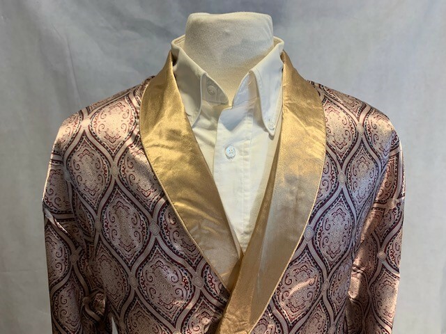 Mens Silk Satin Robe -Designer High Quality 5 Day Delivery-FAST SHIP- 27k Sold
