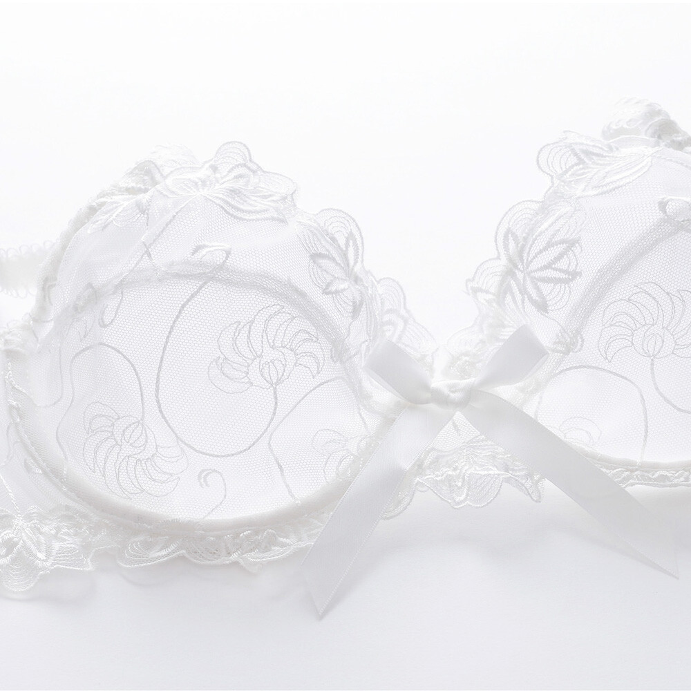 Womens Bras Set Underwired Sexy Lingerie Underwire Brassiere Lace Panties AABCDE