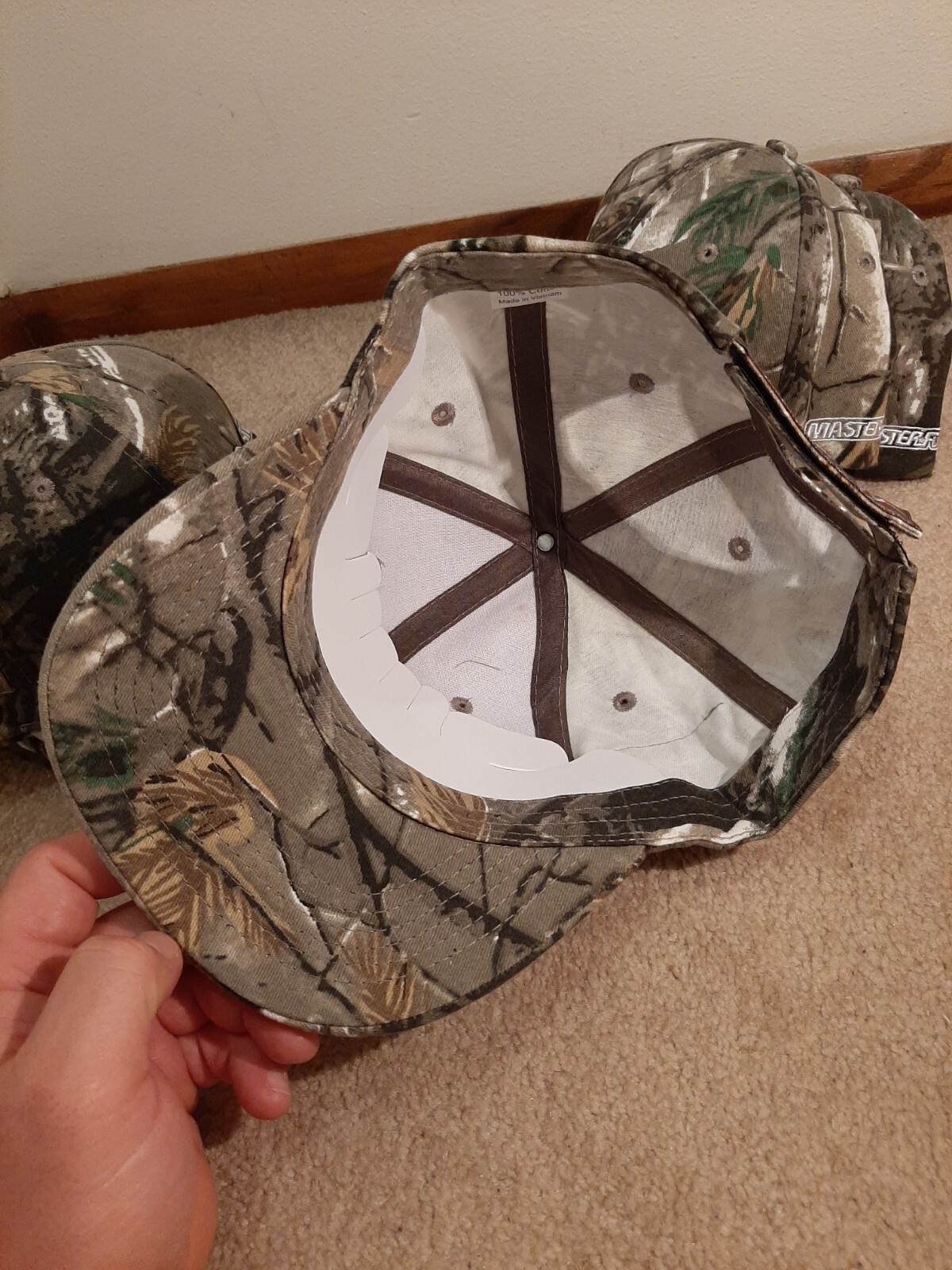 Brand New Men’s Menards MASTERFORCE ATLAS One Size Fits All Camouflage Hat Cap