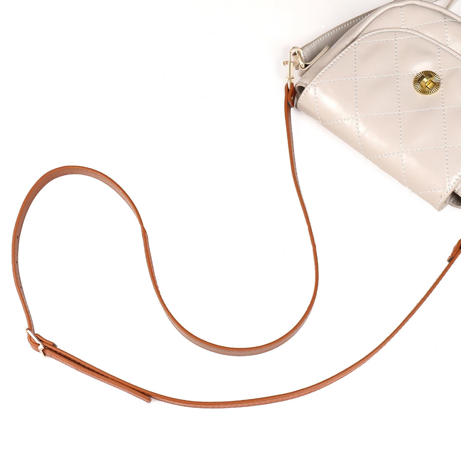 Leather Purse Strap Replacement Black Leather Crossbody Strap Adjustable
