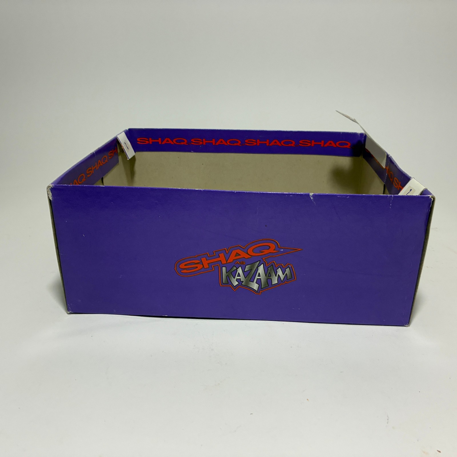 Shaq as Kazaam Show Box – 1996 KidsNATION – EMPTY BOX – no shoes