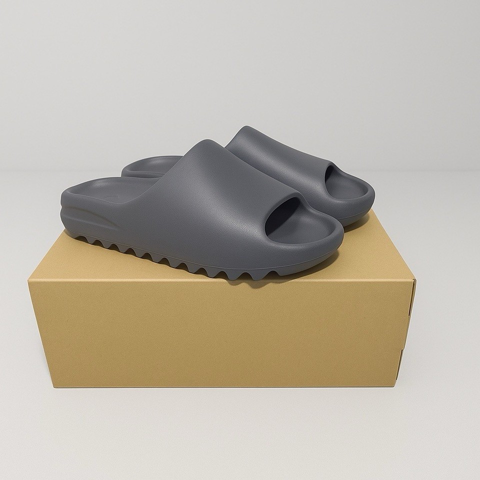 Adidas Yeezy Slide Slate Grey – Multiple Sizes – (100% Authentic) HQ6448