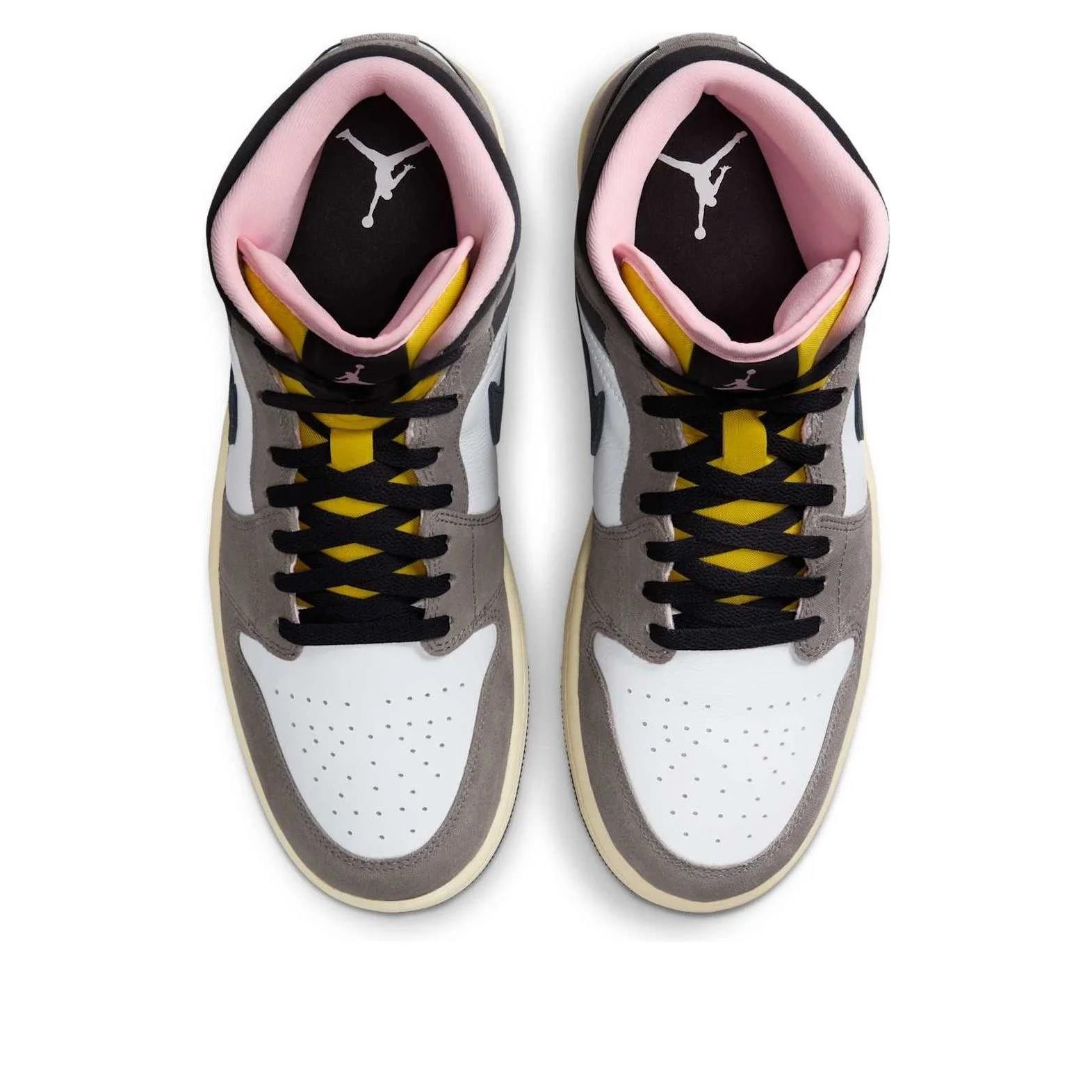 Nike Air Jordan 1 Mid SE White Cave Stone Men’s HQ2011-100 New