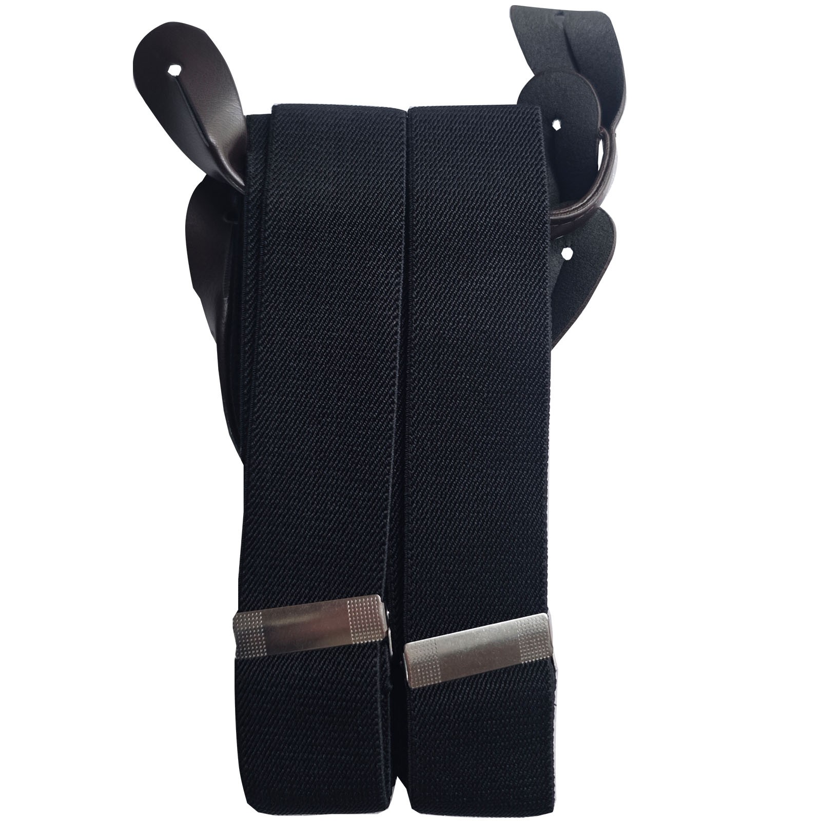 Brand New 1 pcs Black Button Holes Link Men’s Suspender 620mm-1100mm Adjustable