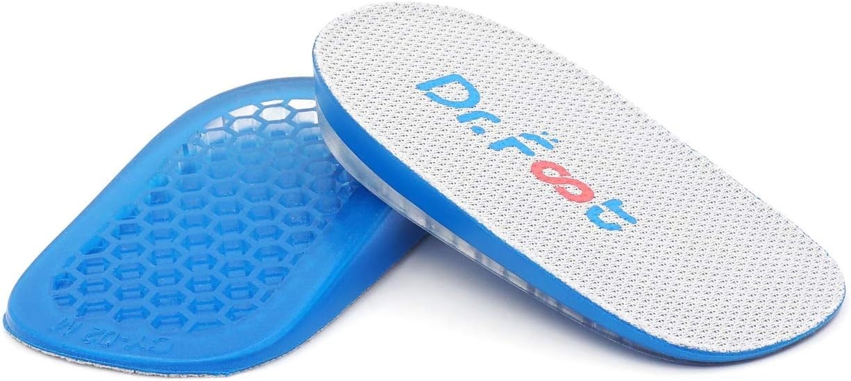 Anti-Slip Height Increase Insoles – Shock Absorbing Heel Lift for All Shoes