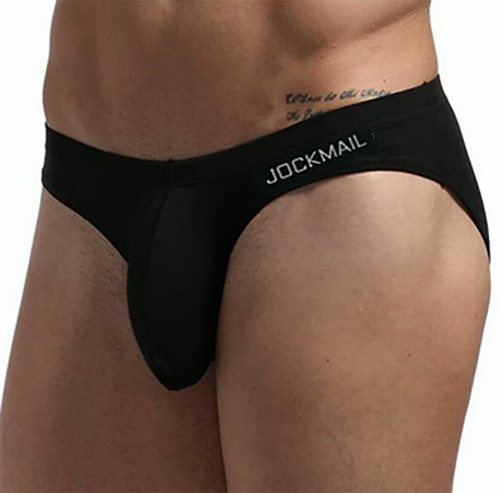 JOCKMAIL Sexy Men’s Underwear Briefs U convex Pouch Design Cotton Underpants US