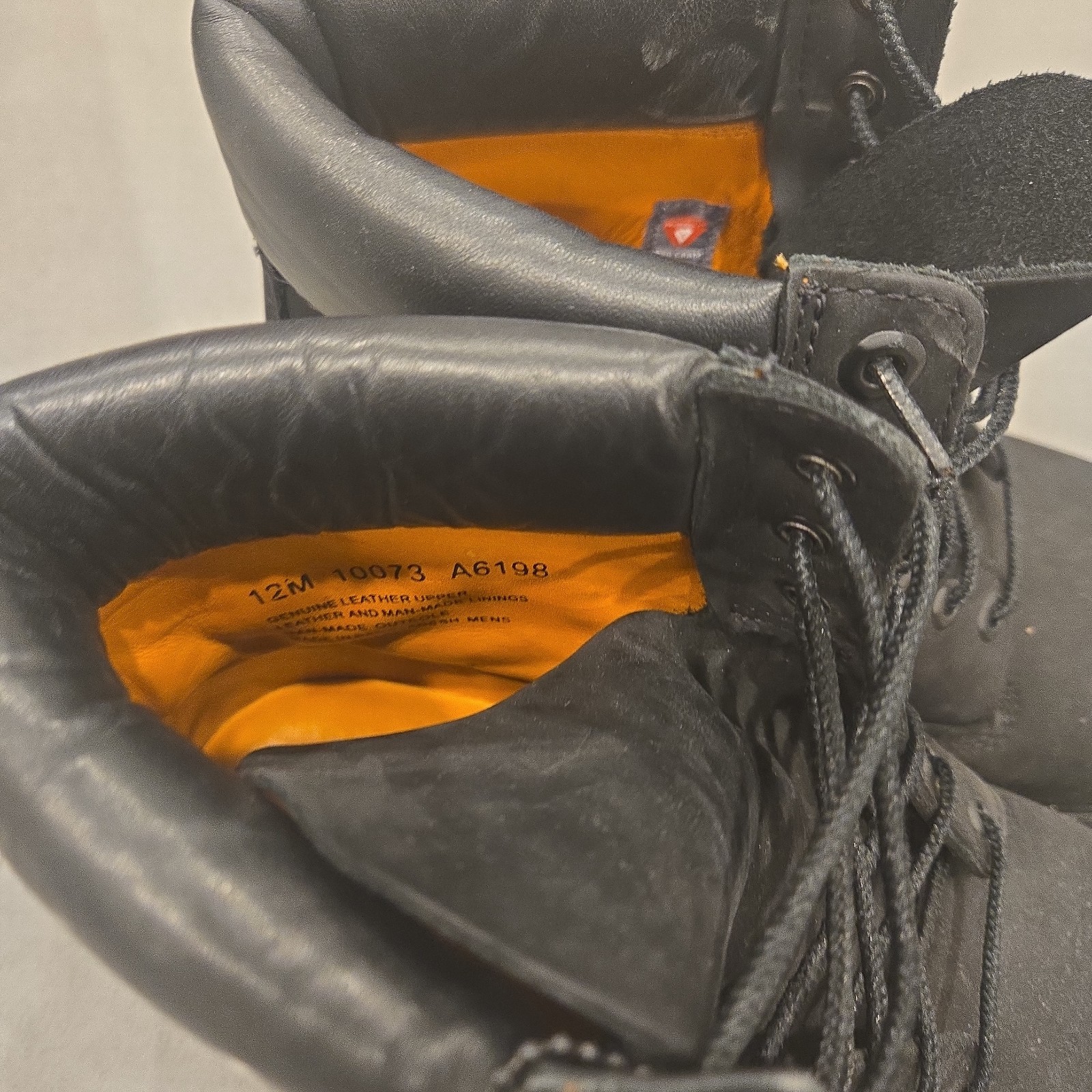 TIMBERLAND BOOTS 6 Inch 2 Pairs BLACK WHEAT PRE OWNED SEE DESCRIPTION