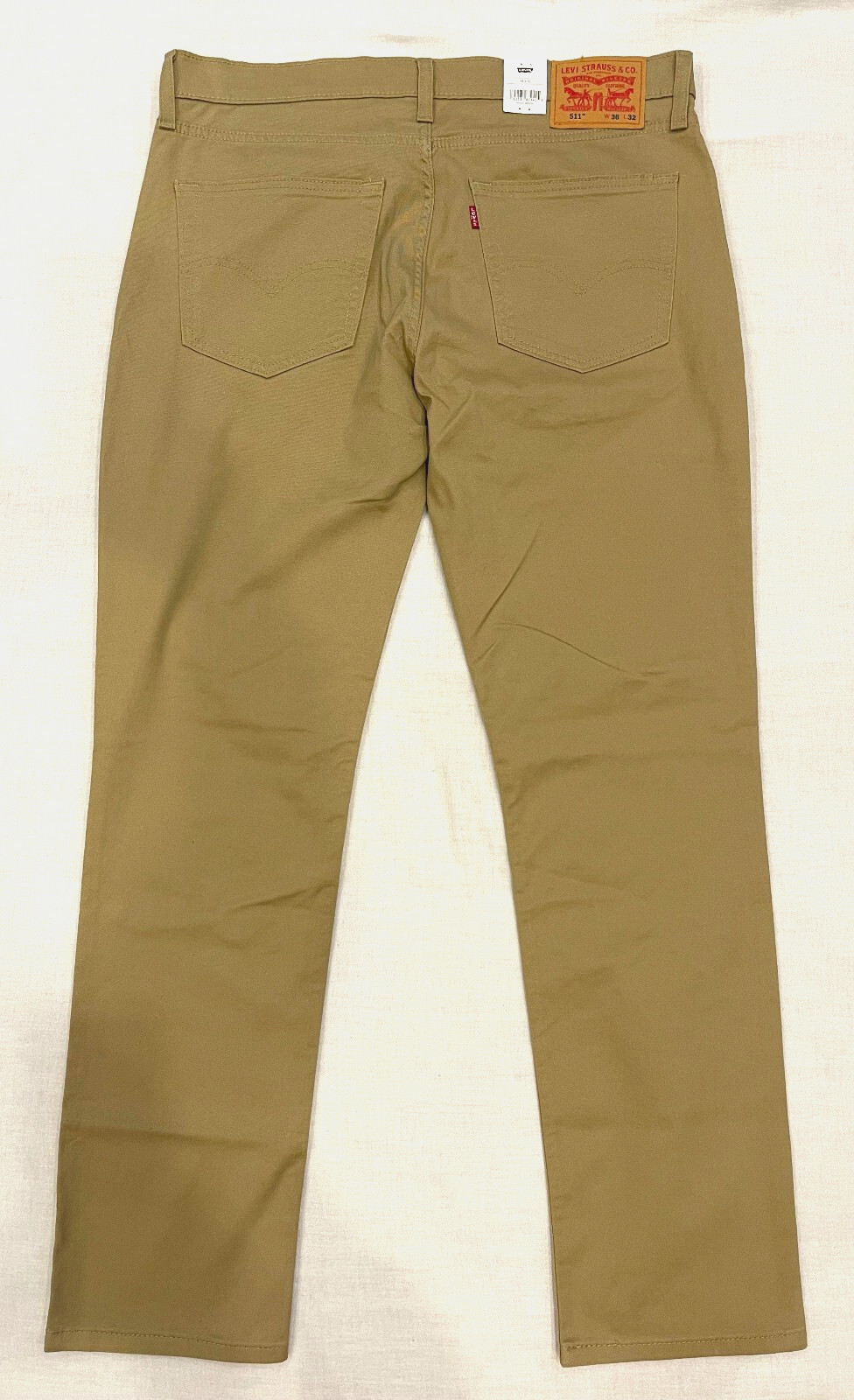 Levis 511 Slim All Seasons Tech Stretch Twill Mens Pants Harvest Gold (Tan)