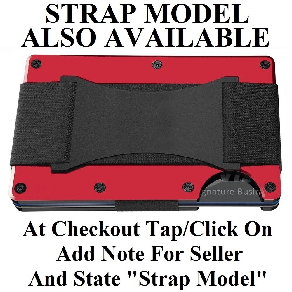 Custom Milwaukee Tool Mens Titanium Carbon Red RFID Blocking Engraved Wallet D7