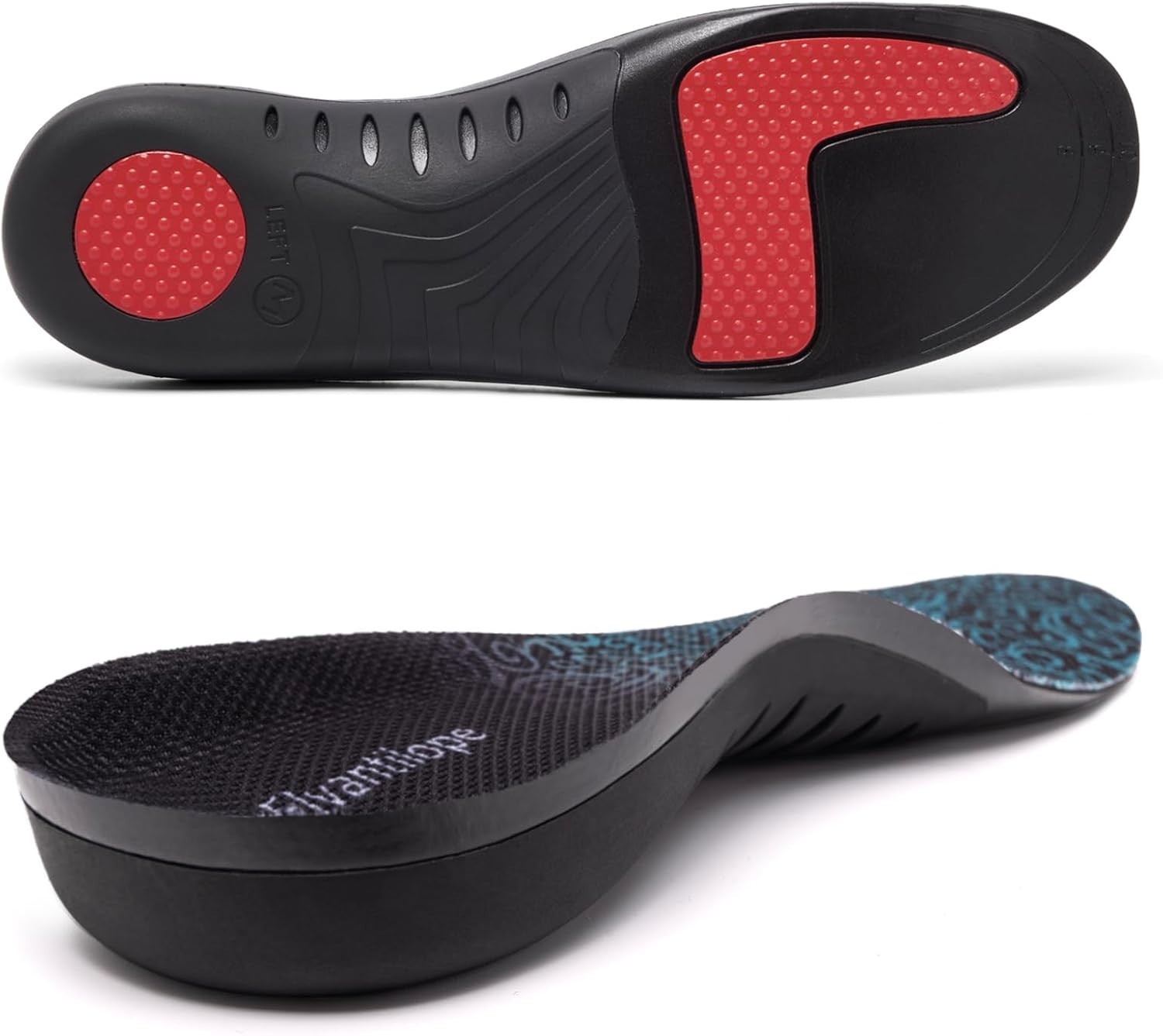 220+ Lbs Heavy Duty Support Plantar Fasciitis Insoles Arch Support Work Boot Sh