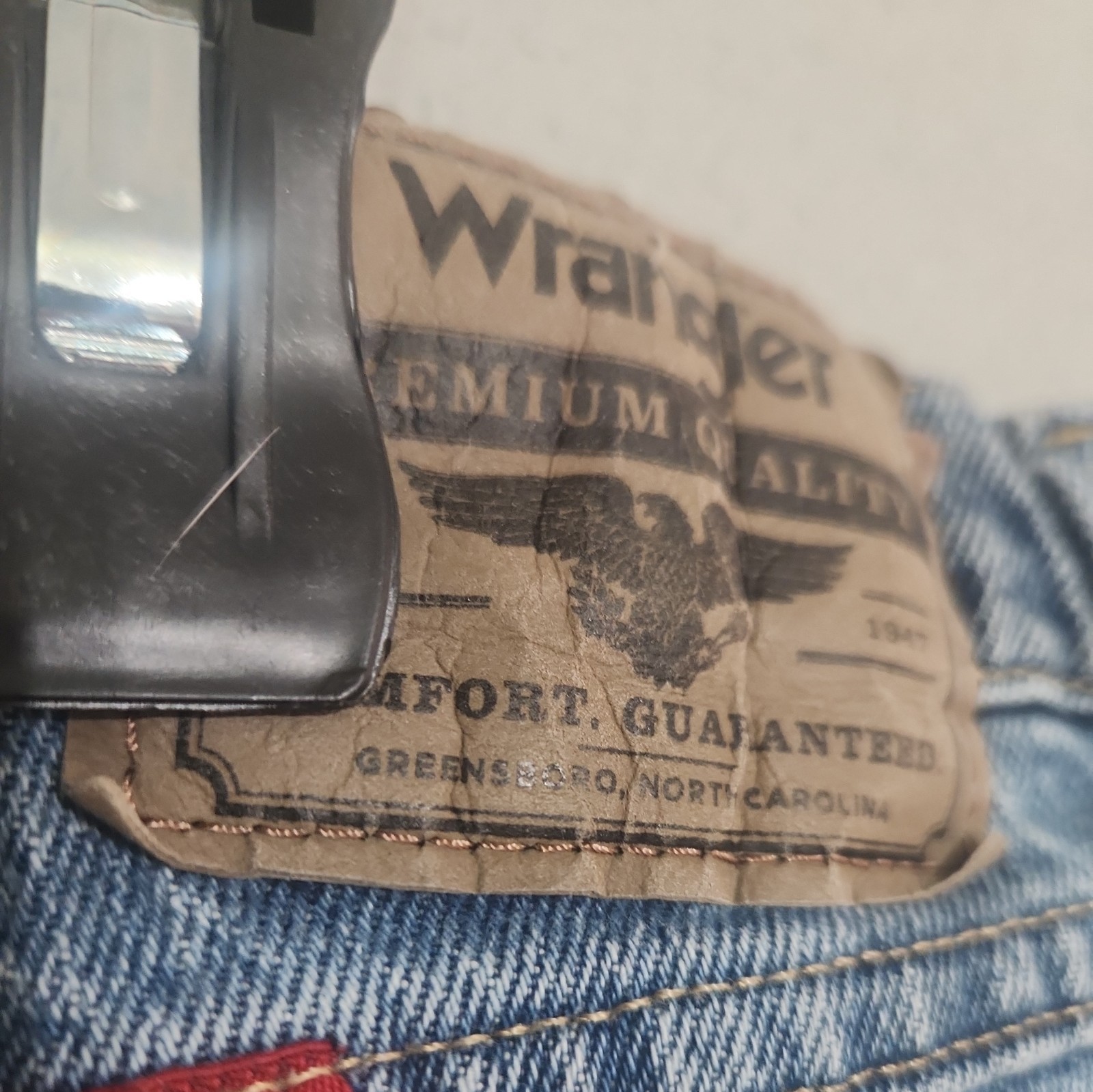 X3 PAIRS Wrangler Men’s Jeans 34×30 Relaxed Fit Blue Denim Straight Leg LOT OF 3