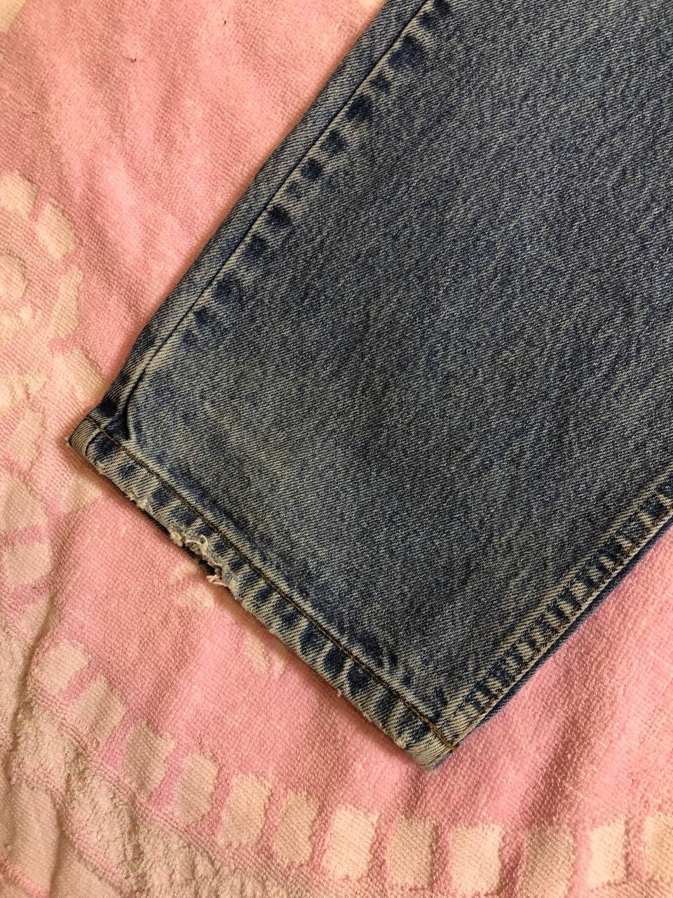 Levis 615 Jeans Mens Blue Denim Straight 40X34