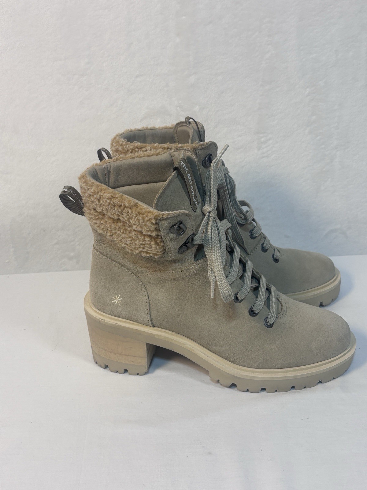 THE ART COMPANY 1702 Lux Suede Brugge Boots Women MADE IN SPAIN EU38 US 7.5