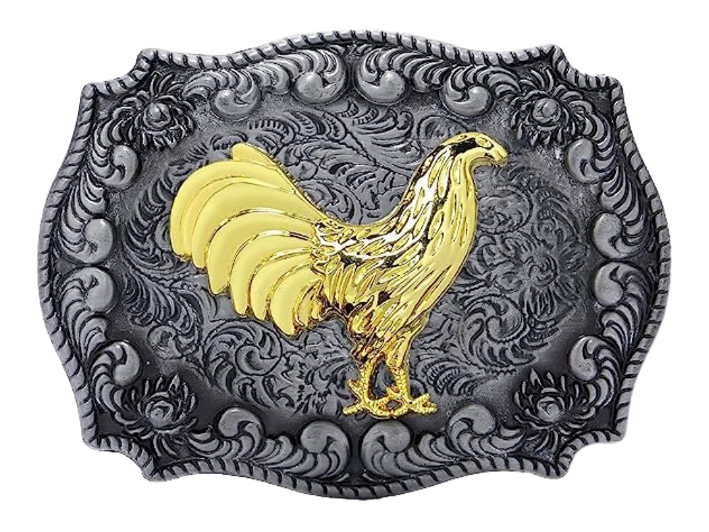 Chicken Rooster Huge Belt Buckle Western Rodeo Fashion Cowboy Hebillas Vaqueras