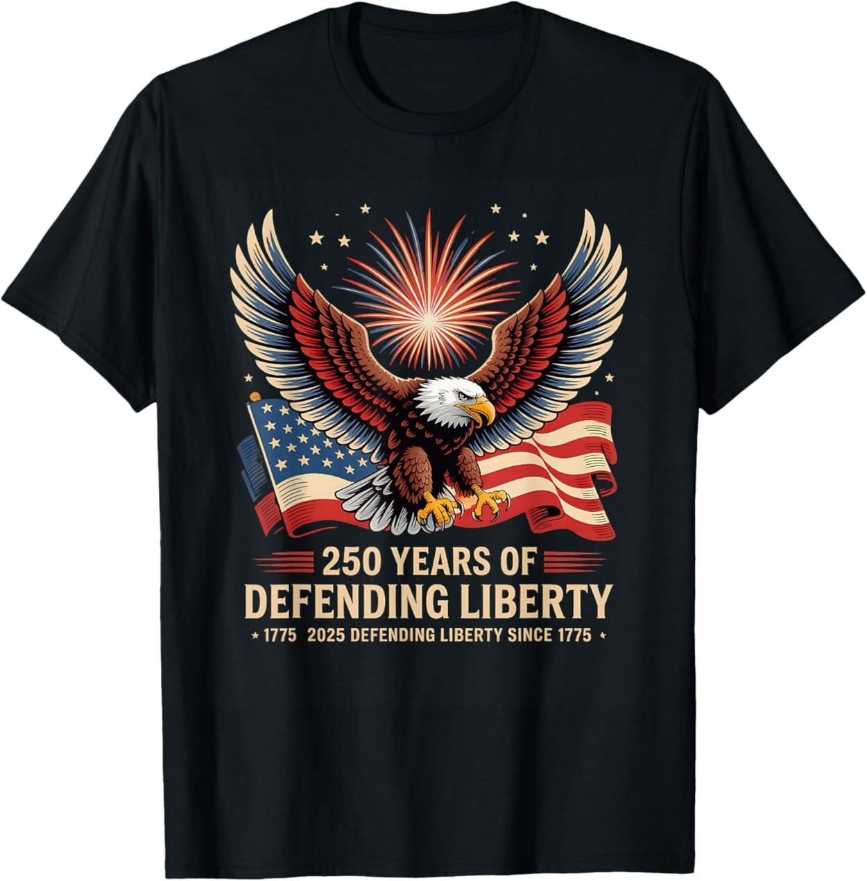 Patriotic USA Army Us Military Parade 250th anniversary 2026 T-Shirt