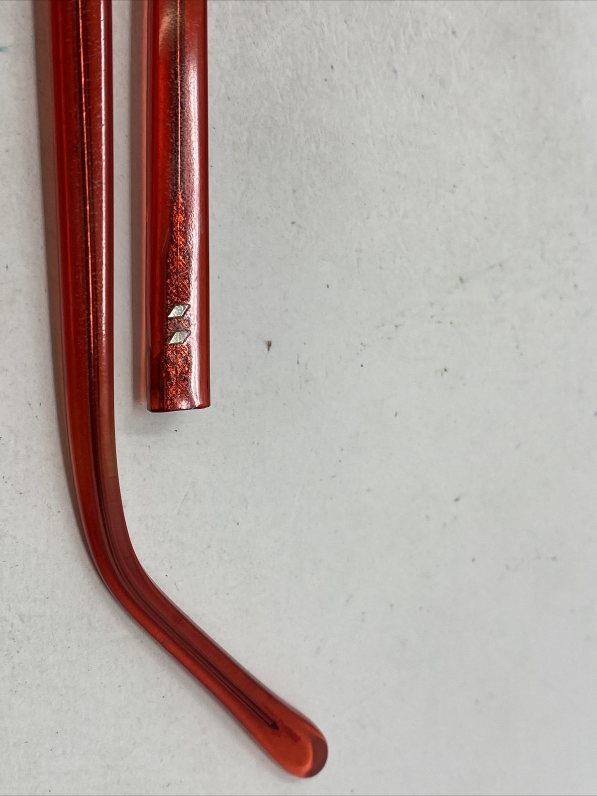 Geek Eyewear 121 Red Blush 145mm Temple Arm Parts VC10