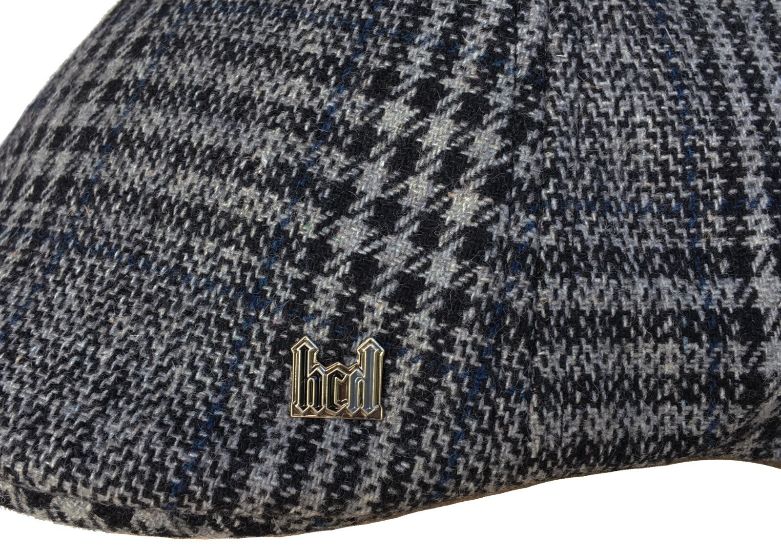 Headchange Econo Plaid Wool Blend 6 Panel Ivy Hat Duck Bill Scally Cap Driver