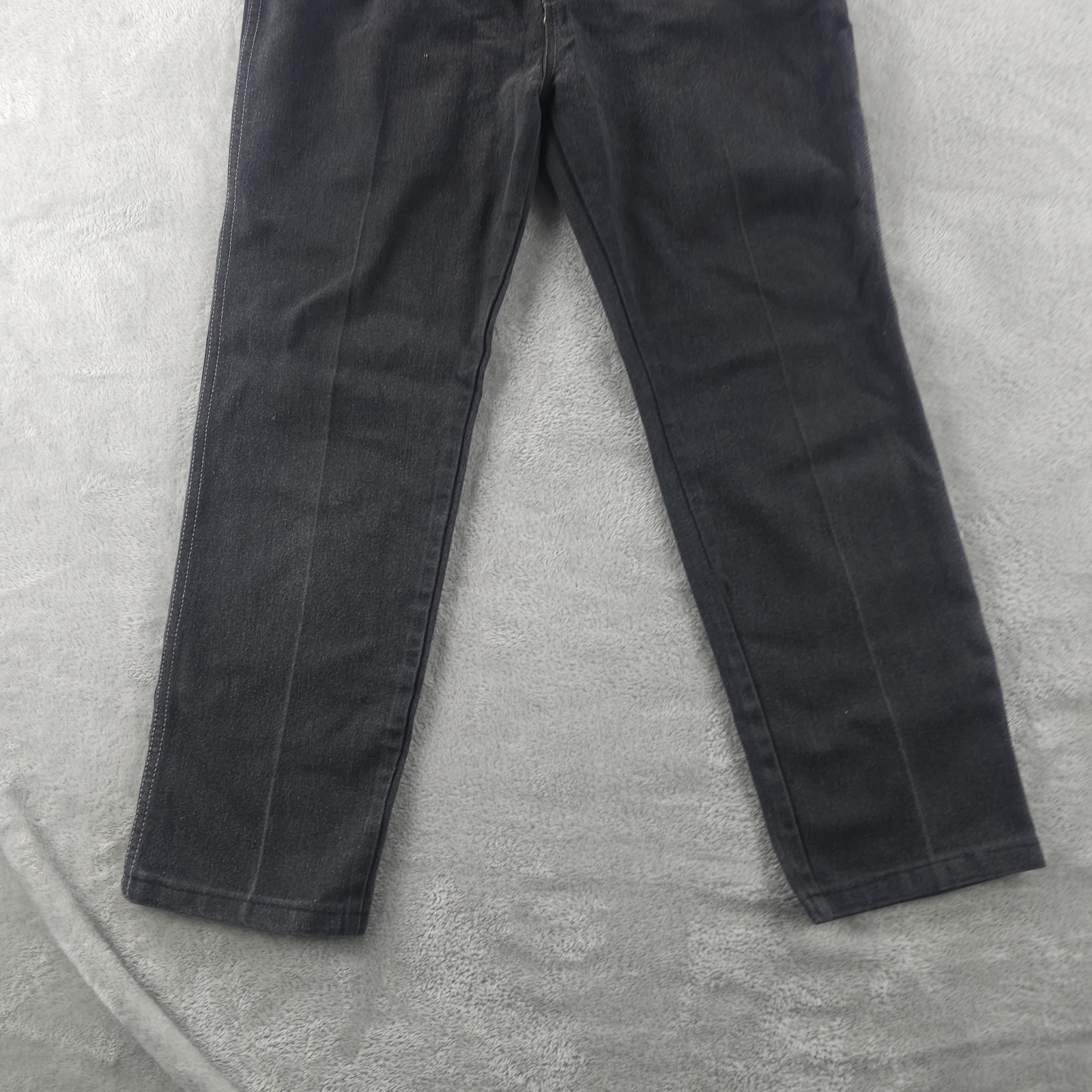Vintage Glory Days Jeans Juniors 13/14 Black High Rise Straight Hong Kong 80s