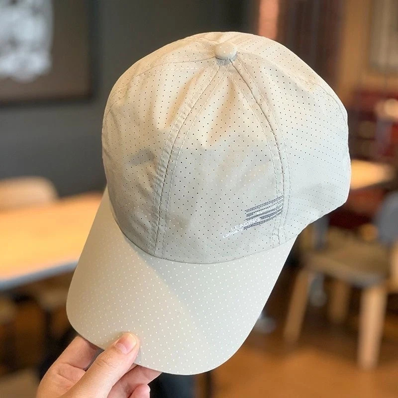 Men’s Quick-Dry Baseball Cap Summer Lightweight Breathable Sport Hat Outdoor
