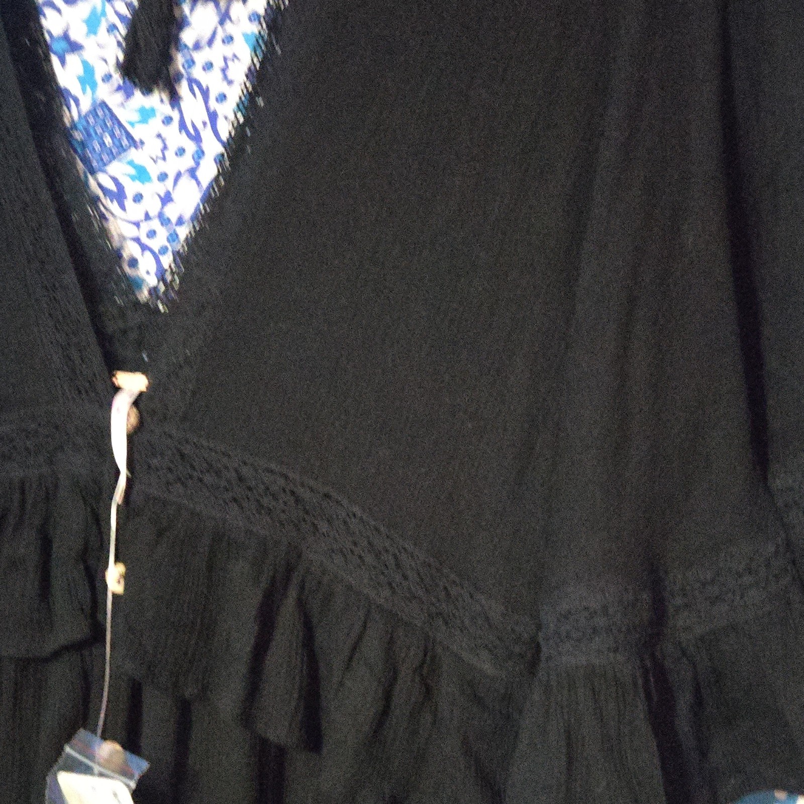 Free People Paradiso Flowing Maxi Dress In Black XS Boho Hippy Hippie Fairy
