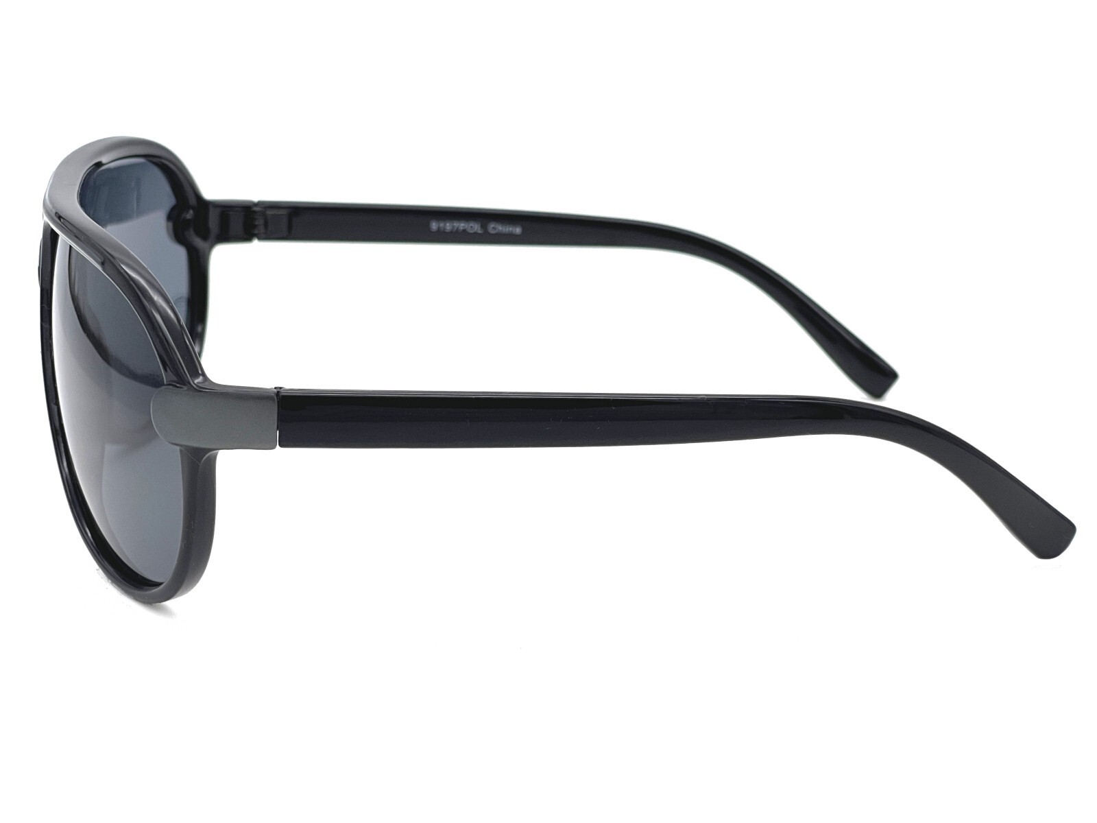 Retro 80s Fashion Polarized Vintage Black/Demi Pilot Men Women Sunglasses CRR