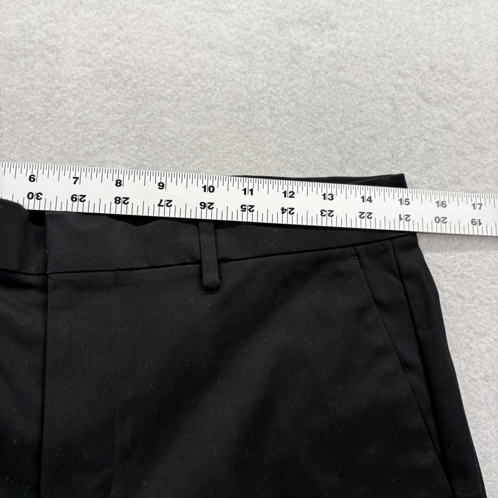 Dockers Iron Free Khaki Pants Mens 30×29 Black Straight Stretch Wrinkle Free NWT