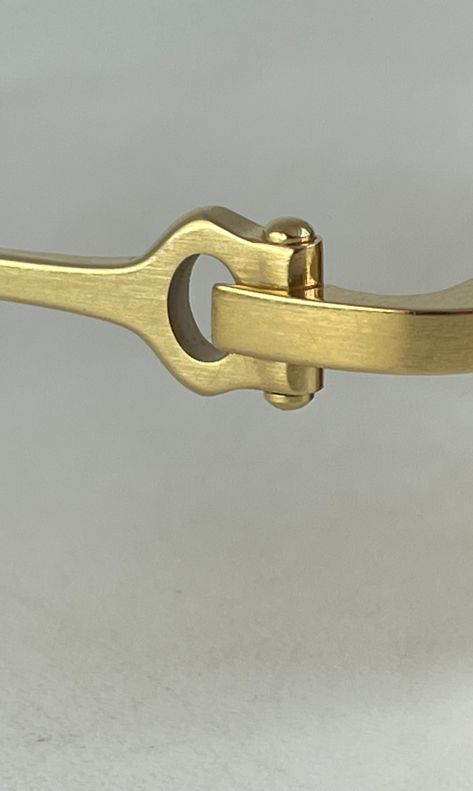 Vintage 80s Cartier Spider Sunglasses oval gold 22K trinity vendome santos must