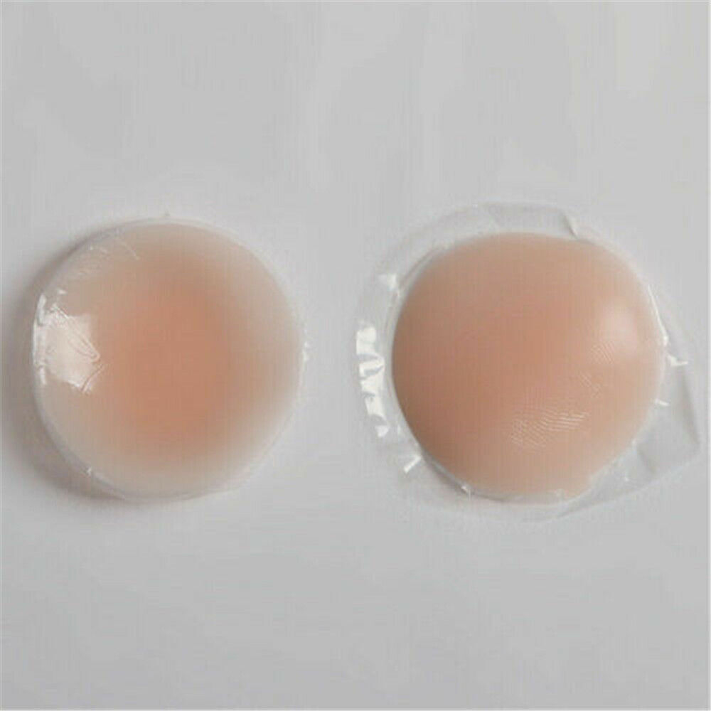 10PCS Nippleless Covers Women Reusable Invisible Adhesive Pasties Silicone Cover