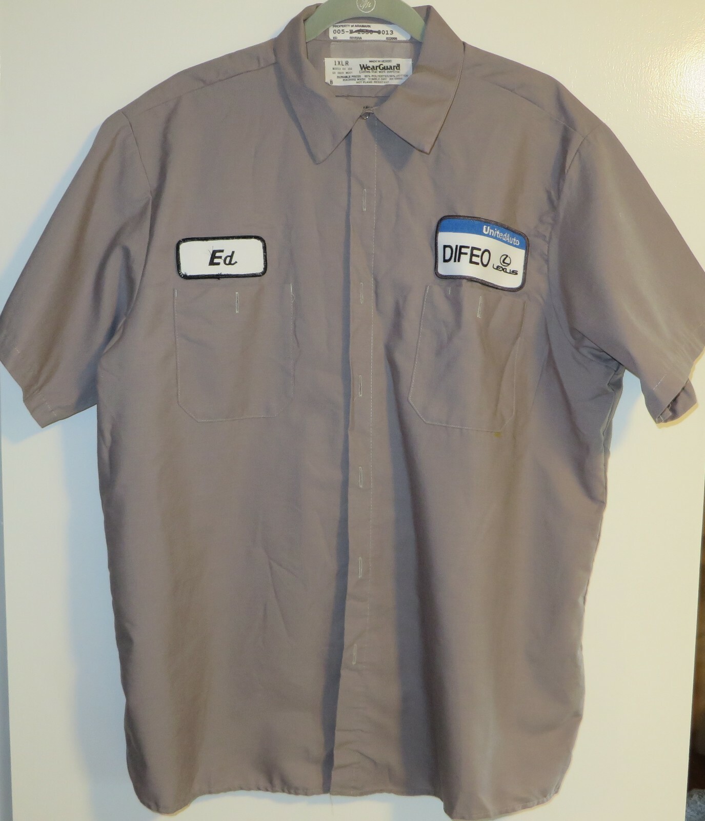 Used Uniform Work Shirts Red Kap Cintas Unifirst Mechanics