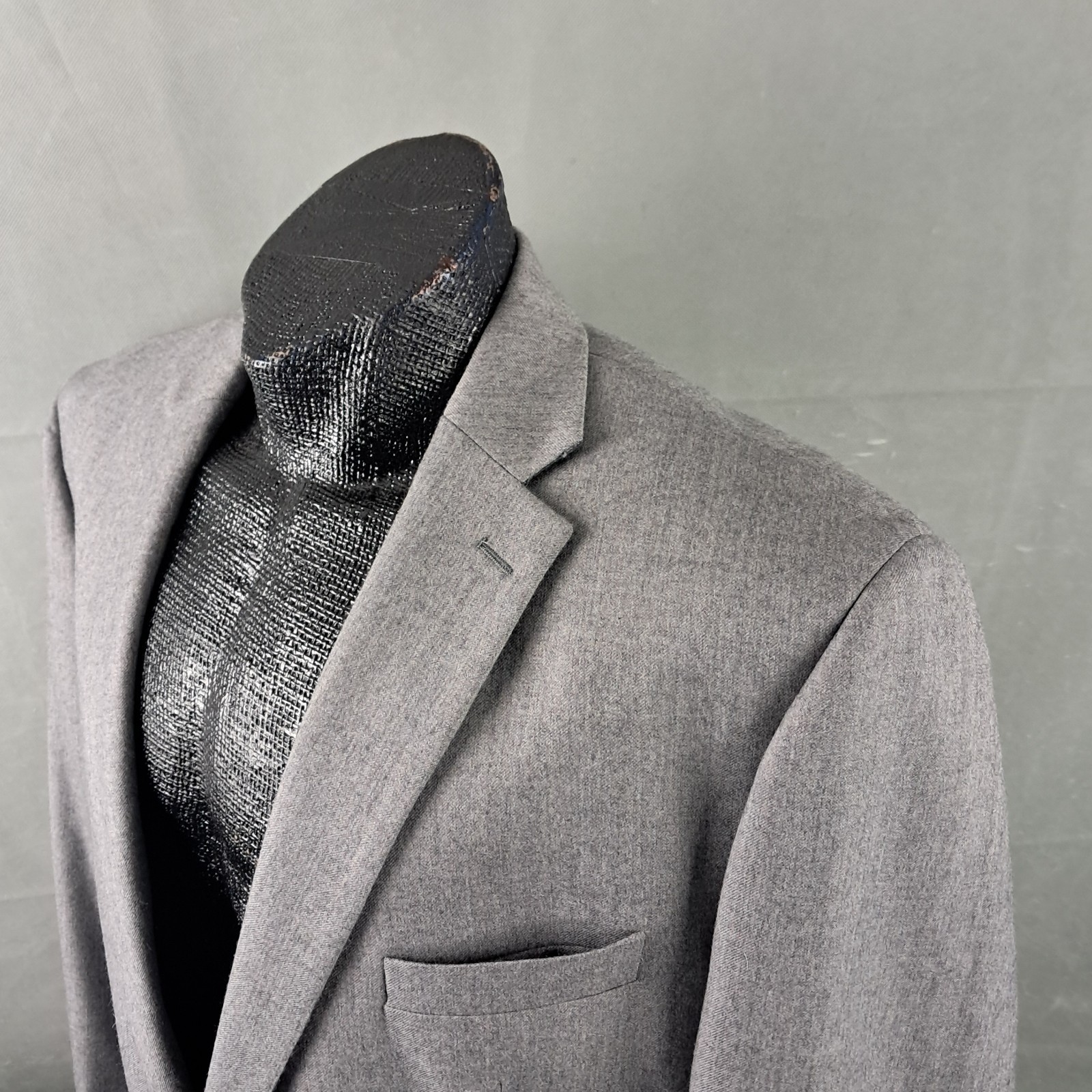 LAUREN Ralph Lauren Sportcoat 50R Mens Natural Stretch Gray Wool Blend Blazer