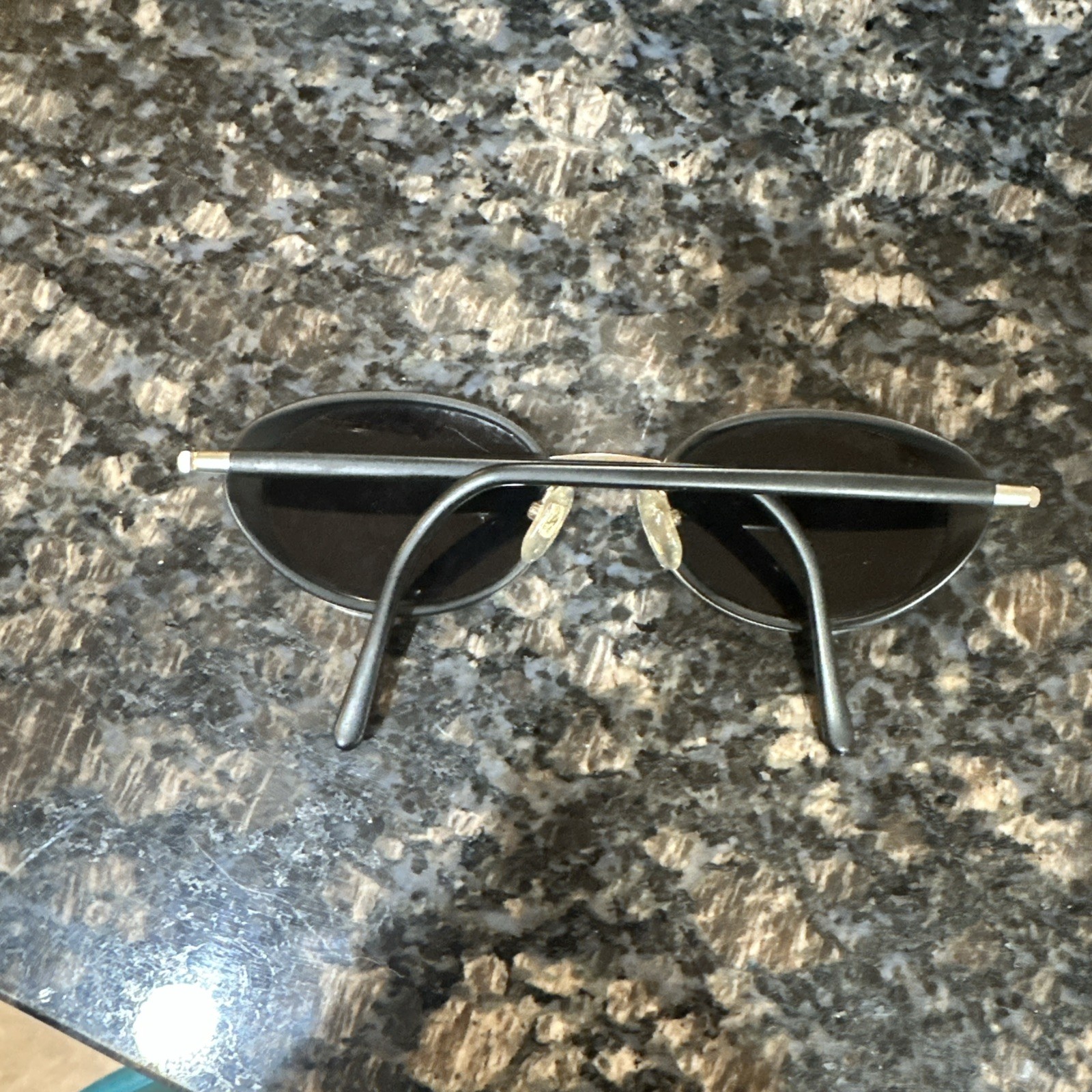 90s Yohji Yamamoto Men’s Oval Sunglasses – Metal Frame 52-6203 – Japan