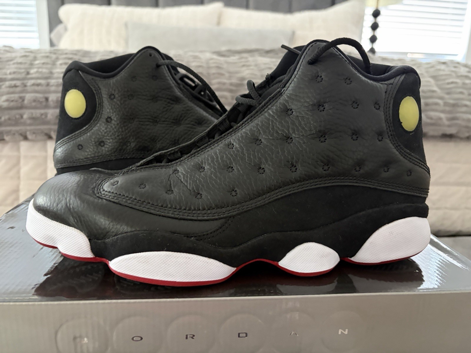 Jordan Air Jordan 13 XIII Retro 2011 Playoff Black/Red 414571-001