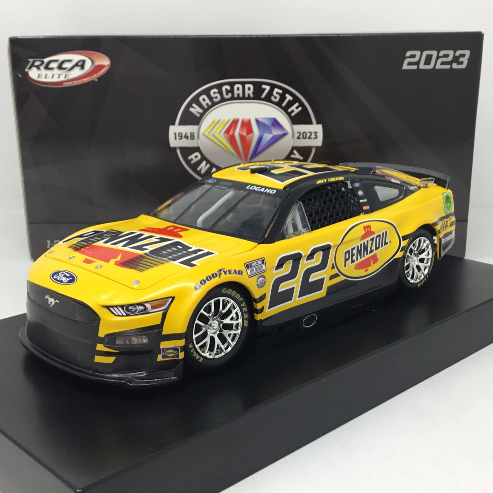 Joey Logano 2023 Pennzoil 1:24 Elite Diecast