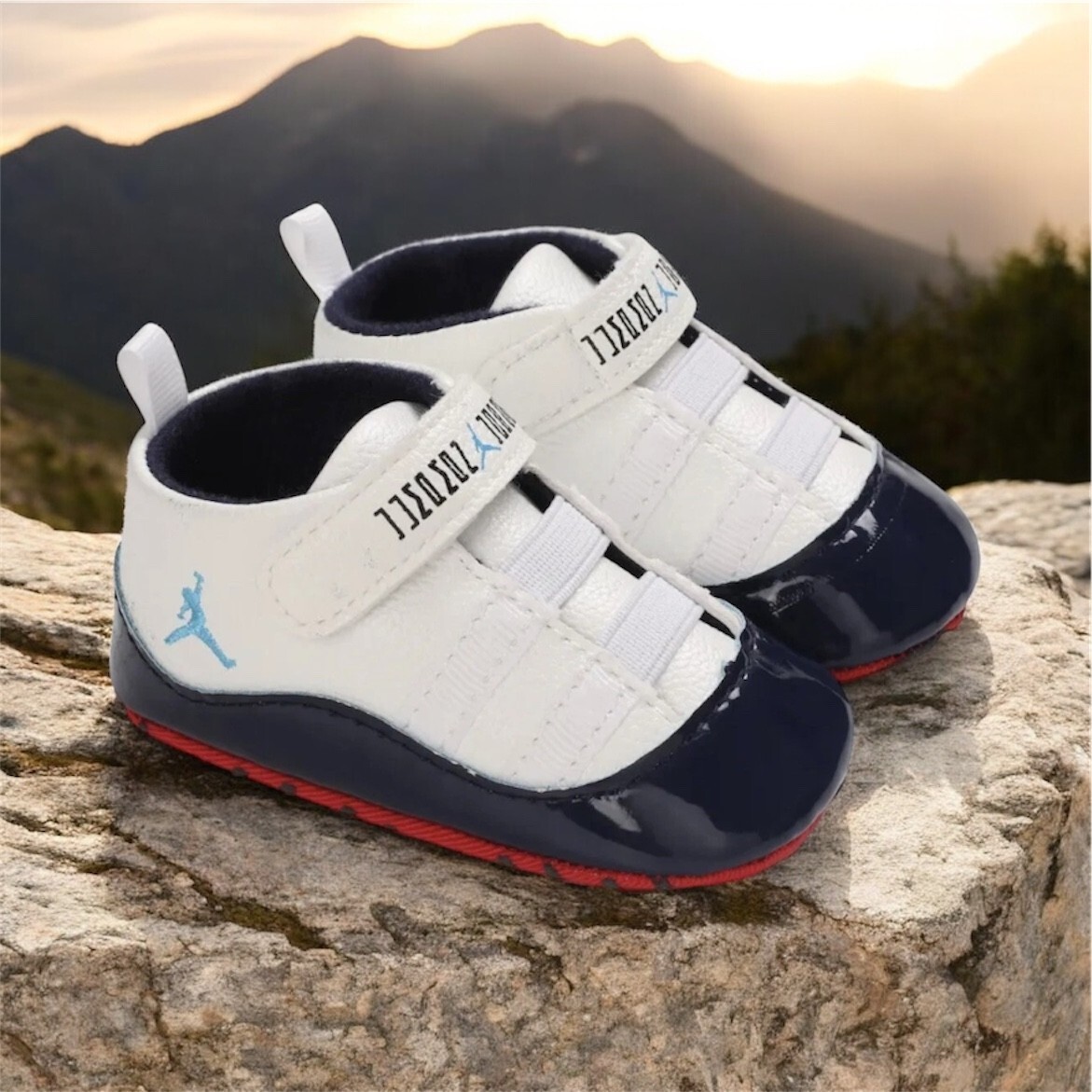 Baby Infant newborn Classic Canvas Baby Shoes Boy Girl Soft Sole size 0-18 month