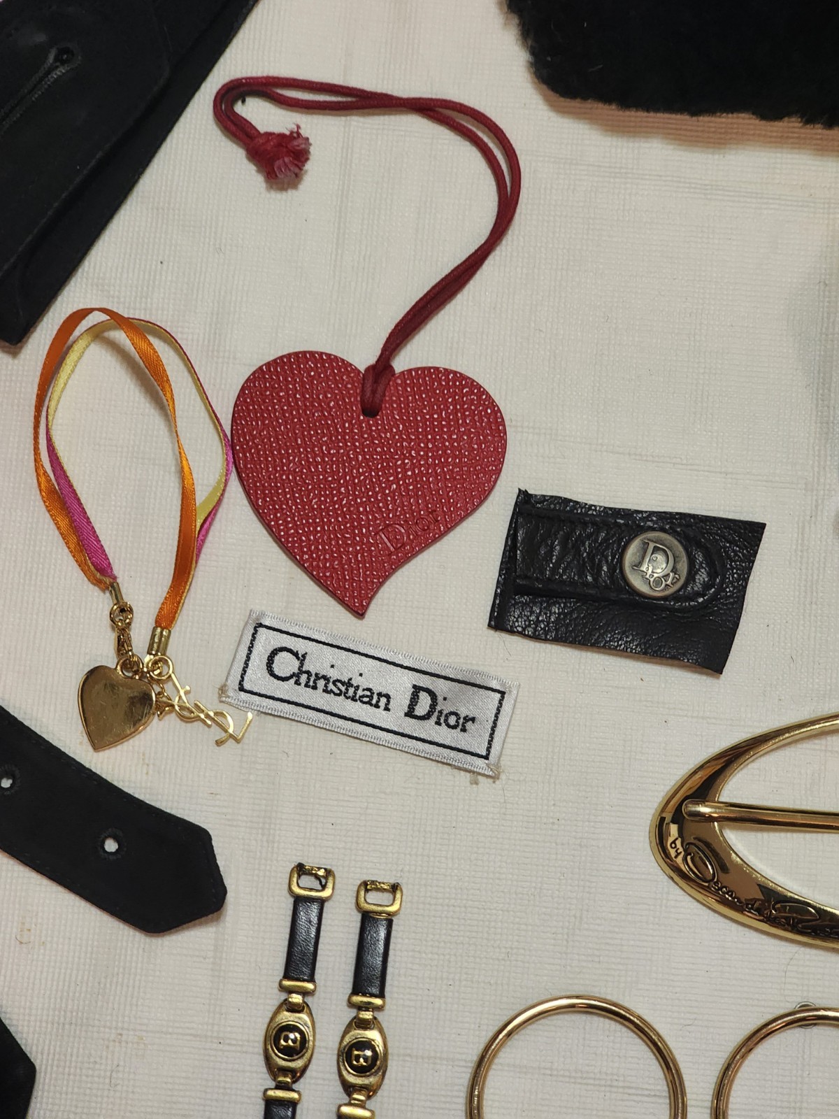 Lot Of Gucci Fendi Ferragamo Burberry Replacement Parts Hardware Zippers Etc