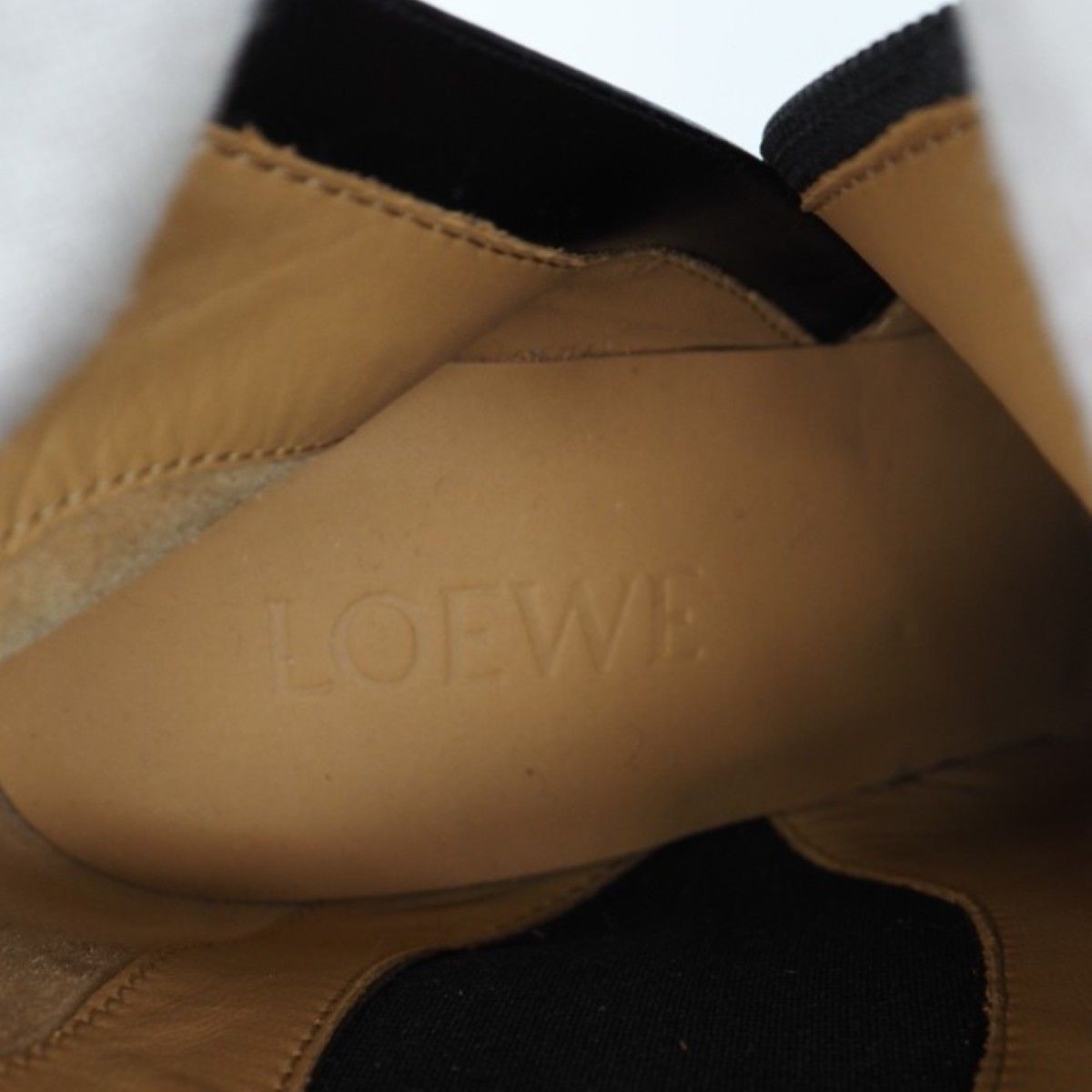 Loewe Women Shoes Returns Accepted Within 3 Days Gate Leather Side Gore Boots 8L