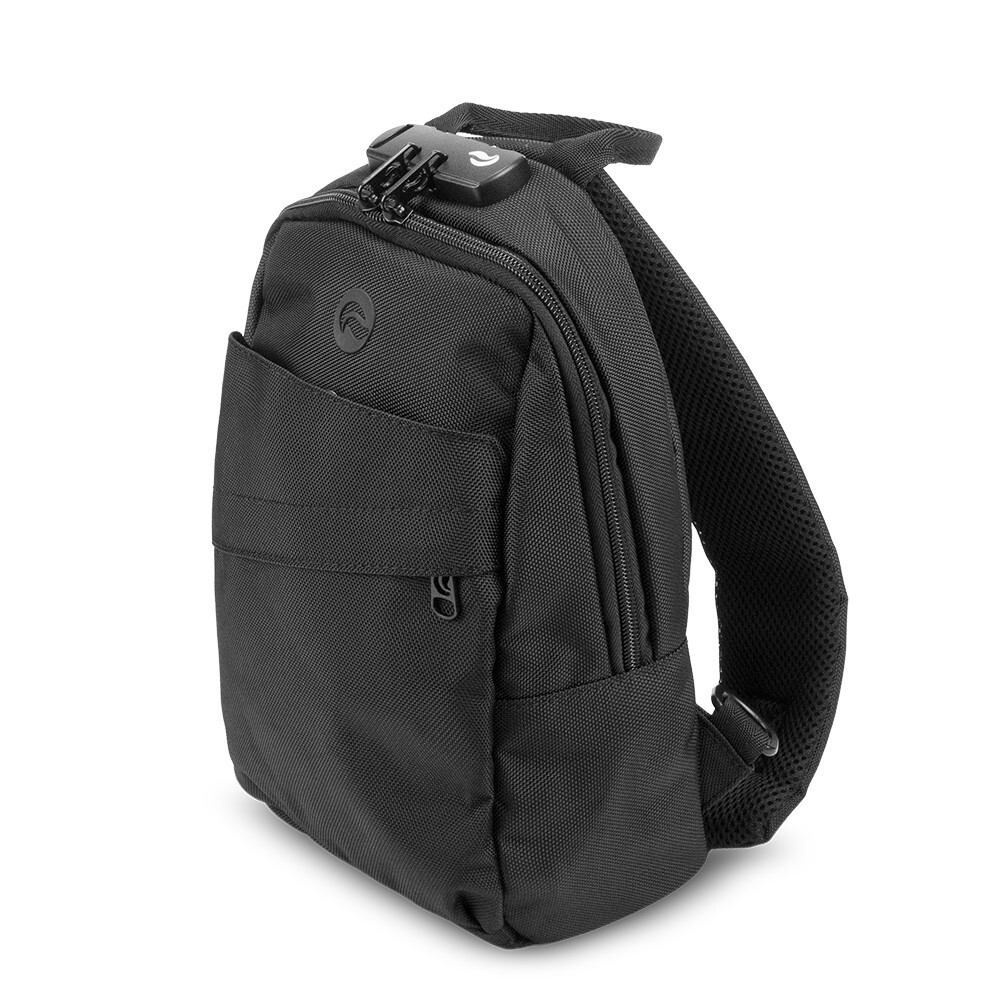 Skunk UNO Smell Proof Cross Body Smell Weather Proof Carbon Lining BLACK CANVAS