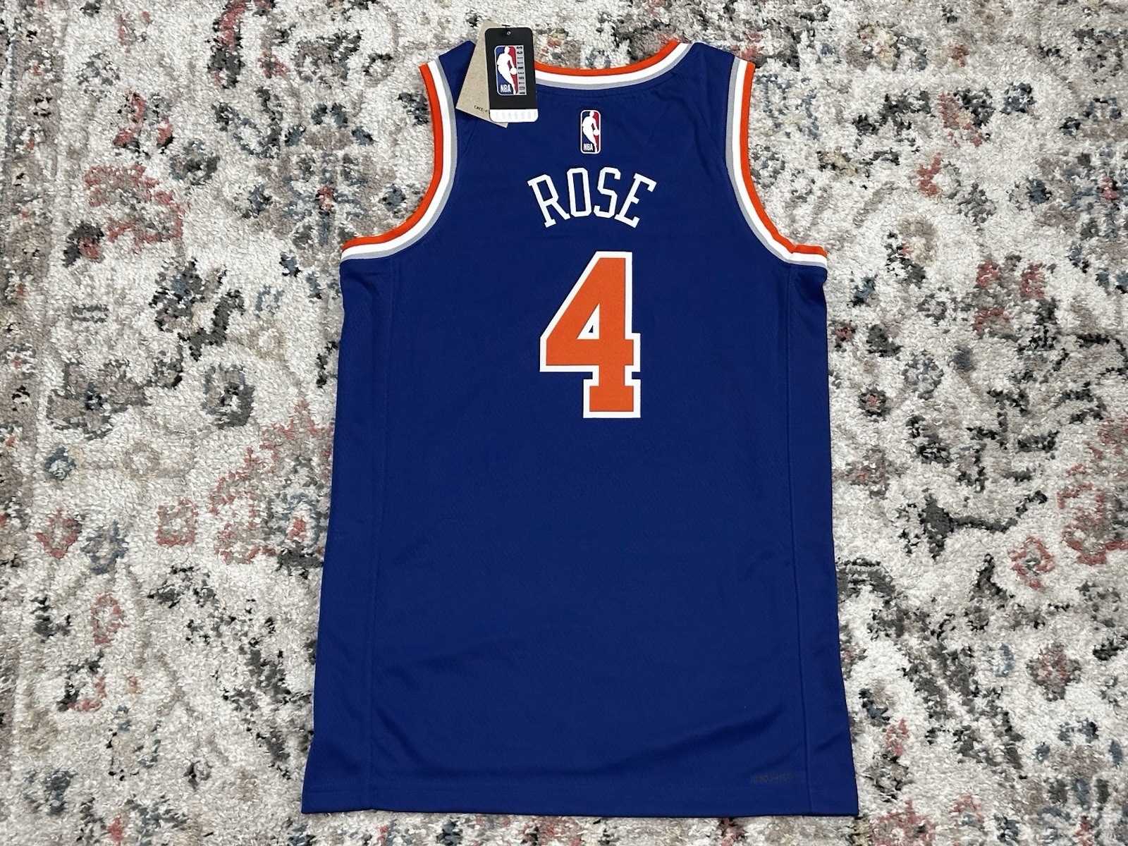 NIKE NBA NEW YORK KNICKS DERRICK ROSE #4 JERSEY ICON DN2015-401 SIZE S-XL NEW