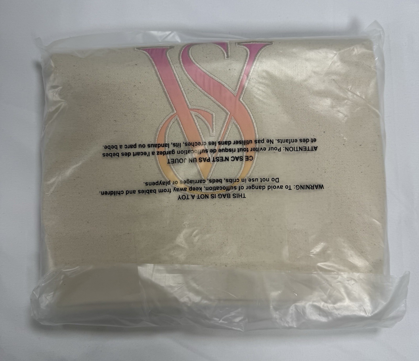New Victoria’s Secret Ombré Monogram Logo Tote Bag Weekender NWT Purse VS